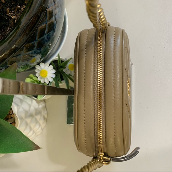 💕👜 TORY BURCH Crossbody Tan Leather Bag - Picture 6 of 13